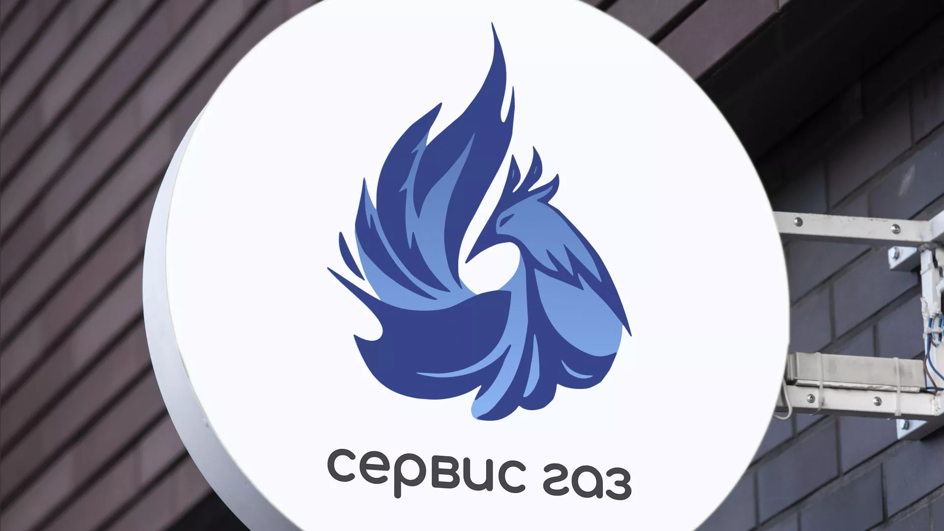Создание логотипа «Сервис газ» в Шуе